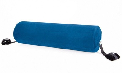 Синяя вельветовая подушка для любви Liberator Retail Whirl (синий) 