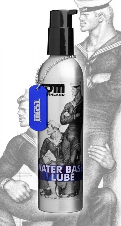Лубрикант на водной основе Tom of Finland Water Based - 236 мл. XR Brands 