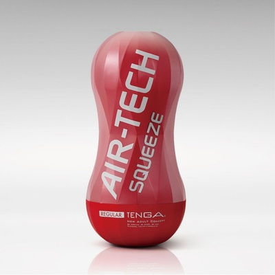 Мастурбатор AIR-TECH Squeeze Regular Tenga (красный) 