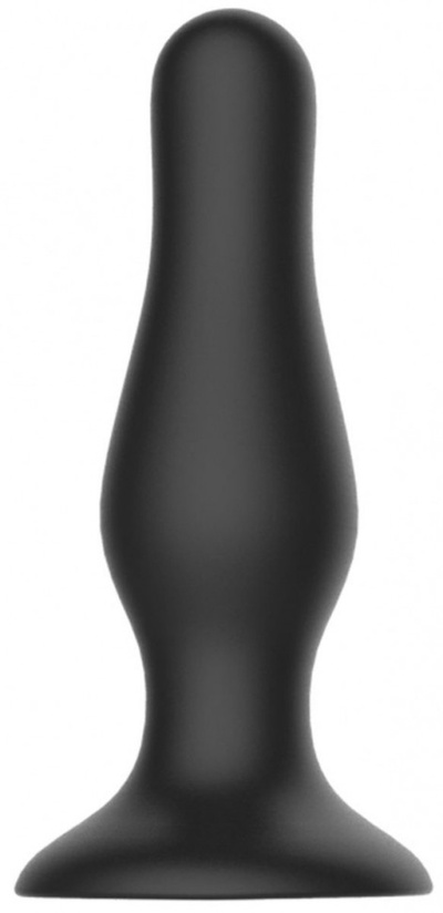 Черная анальная пробка Self Penetrating Butt Plug № 67 - 12,7 см. Shots Media BV (черный) 