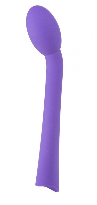 Фиолетовый вибростимулятор G-зоны Hip-G - 20,5 см. Seven Creations 