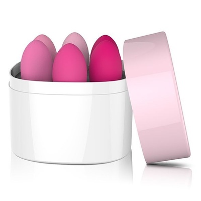 Набор из 6 розовых вагинальных шариков FemmeFit Pelvic Muscle Training Set FeelzToys (розовый) 