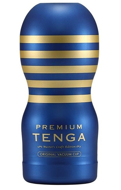 Мастурбатор TENGA Premium Original Vacuum Cup (синий) 
