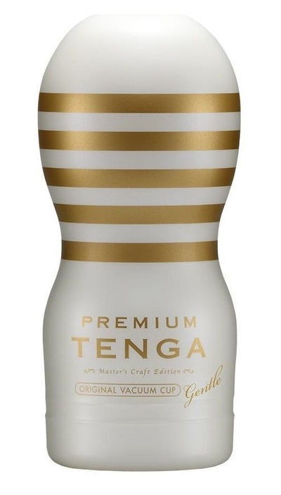 Мастурбатор TENGA Premium Original Vacuum Cup Gentle (белый) 