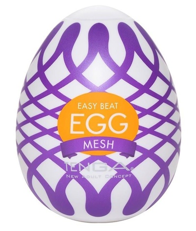 Мастурбатор-яйцо MESH Tenga (молочный) 