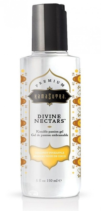 Гель-лубрикант на водной основе Divine Nectars Vanilla с ароматом ванили - 150 мл. Kama Sutra 