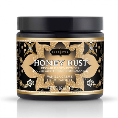 Пудра для тела Honey Dust Body Powder с ароматом ванили - 170 гр. Kama Sutra 