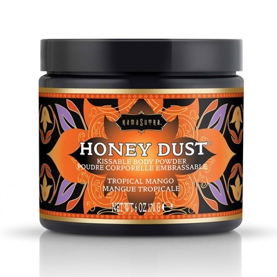 Пудра для тела Honey Dust Body Powder с ароматом манго - 170 гр. Kama Sutra 
