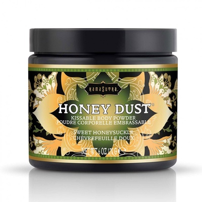 Пудра для тела Honey Dust Body Powder с ароматом жимолости - 170 гр. Kama Sutra 