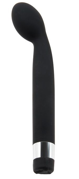 Чёрный G-стимулятор с вибрацией Scarlet G - 21 см. Blush Novelties (черный) 