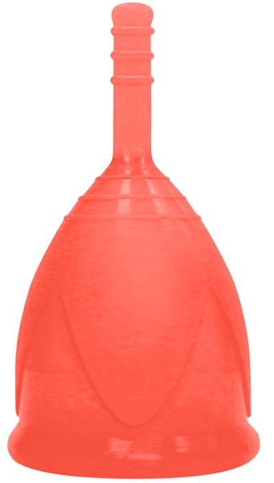 Красная менструальная чаша размера L Тюльпан (красный) 