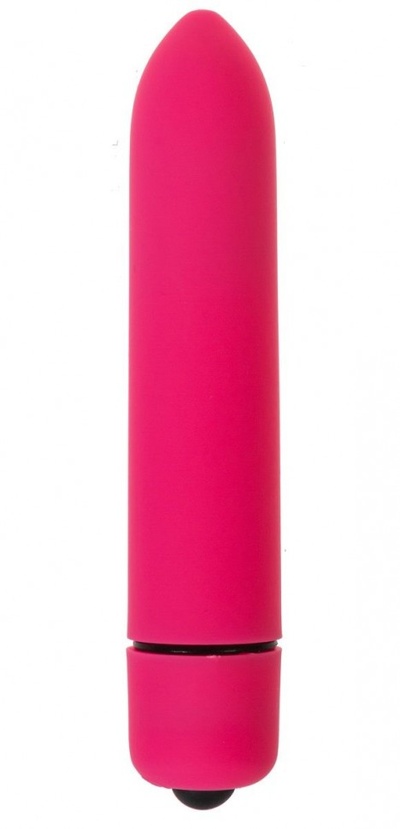Розовая вибропуля с заострённым кончиком - 9,3 см. OYO (розовый) 