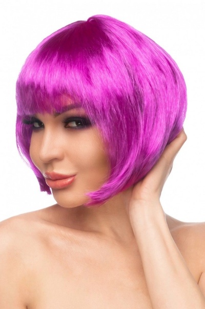 Фиолетовый парик "Кику" Джага Джага 