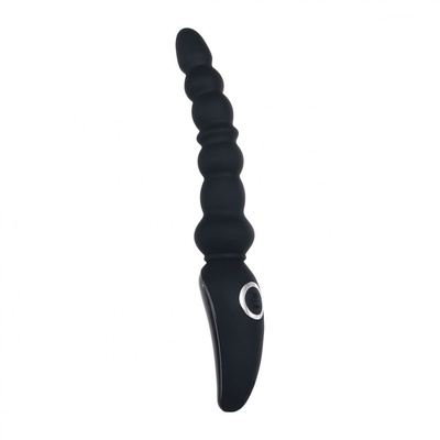 Черная анальная виброелочка Magic Stick - 22,6 см. Evolved (черный) 