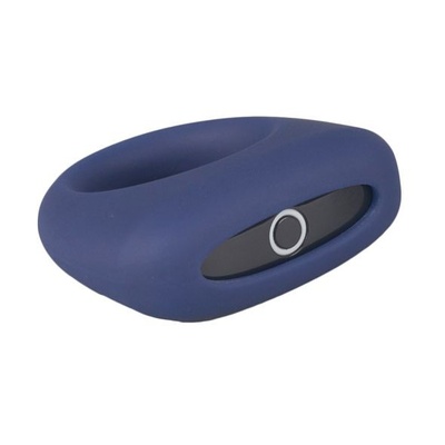 Синее эрекционное smart-кольцо MAGIC MOTION DANTE (синий) 