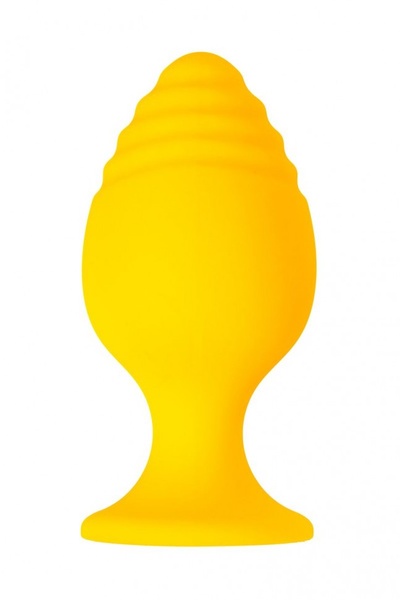 Желтая анальная втулка Riffle - 7,5 см. TOYFA (желтый) 