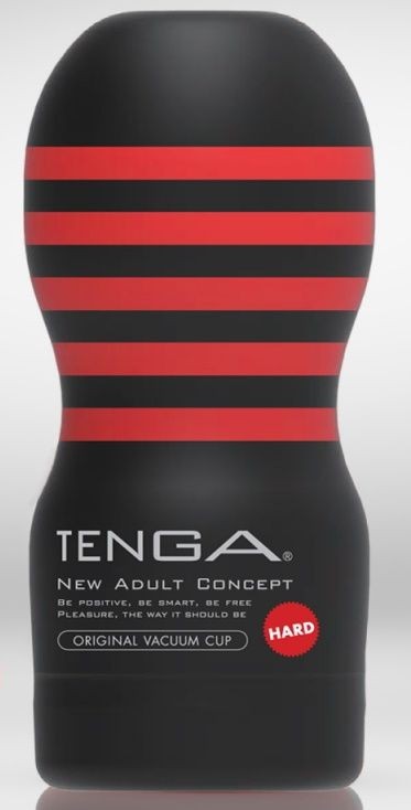 Мастурбатор TENGA Original Vacuum Cup Hard (черный) 