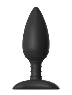 Чёрная вибровтулка NEXUS ACE MEDIUM с дистанционным управлением - 12 см. Nexus Range (черный) 