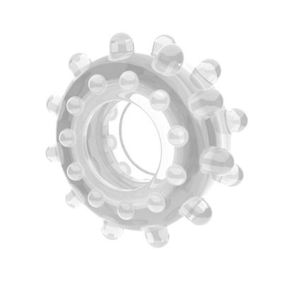 Прозрачное эрекционное кольцо POWER PLUS Cockring LoveToy (прозрачный) 