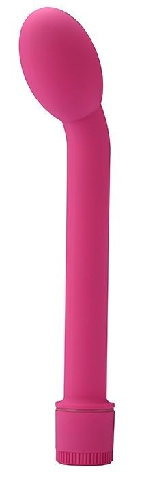 Ярко-розовый вибромассажер G-SPOT VIBRATOR - 21 см. Dream Toys 