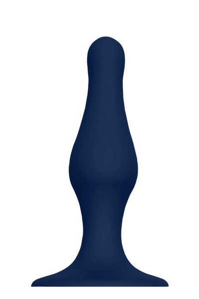 Синяя анальная пробка SILICONE PLUG LARGE - 15,6 см. Dream Toys (синий) 