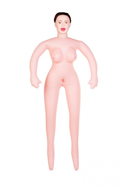 Надувная секс-кукла брюнетка GABRIELLA с реалистичной головой TOYFA (телесный) 