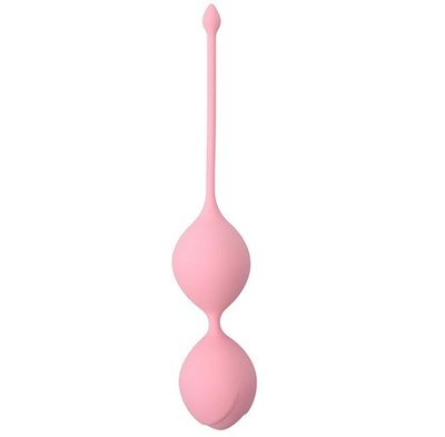 Розовые вагинальные шарики SEE YOU IN BLOOM DUO BALLS 36MM Dream Toys (розовый) 