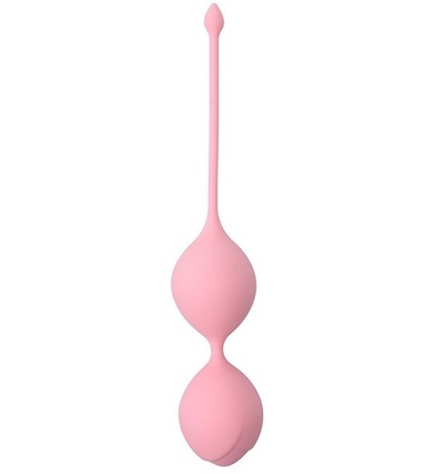 Розовые вагинальные шарики SEE YOU IN BLOOM DUO BALLS 29MM Dream Toys (розовый) 