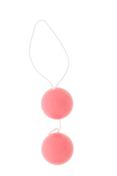 Розовые вагинальные шарики Vibratone DUO-BALLS Seven Creations (розовый) 