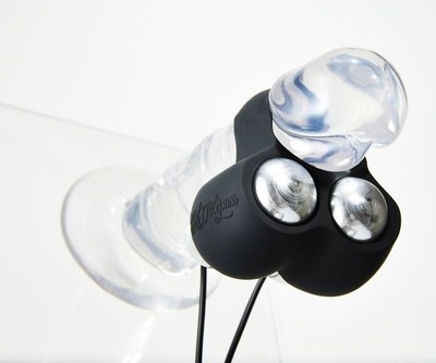 Черный инновационный мужской вибростимулятор JETT Hot Octopuss 