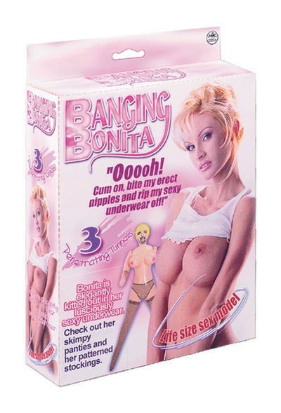 Надувная секс-кукла Banging Bonita NMC (телесный) 