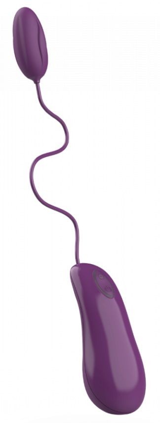 Фиолетовое виброяйцо Bnaughty Deluxe B Swish (фиолетовый) 