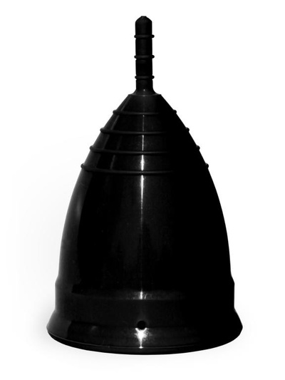 Черная менструальная чаша OneCUP Classic - размер S (черный) 