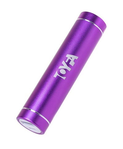 Портативное зарядное устройство A-toys 2400 mAh microUSB (фиолетовый) 