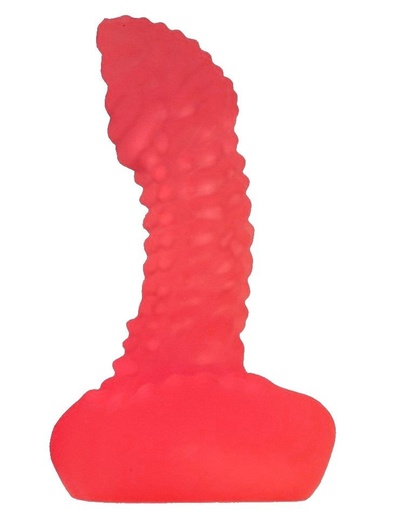 Розовый анальный фаллоимитатор для массажа простаты - 9,5 см. LOVETOY (А-Полимер) 