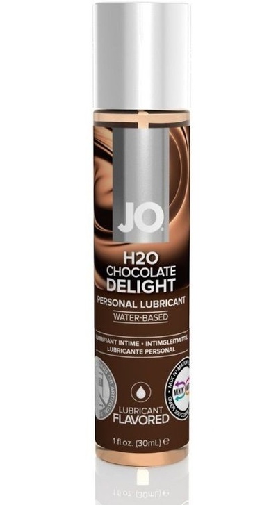 Ароматизированный лубрикант JO Flavored Chocolate Delight - 30 мл. System JO 
