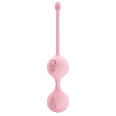 Нежно-розовые вагинальные шарики Kegel Tighten Up I Baile (нежно-розовый) 