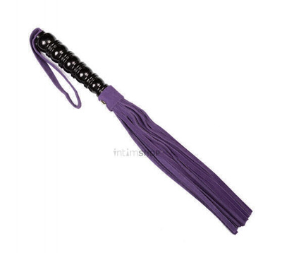 Плеть из замши Пикантные штучки, фиолетовый ПИКАНТНЫЕ ШТУЧКИ BDSM 