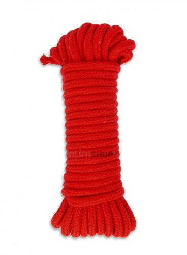 Веревка для связывания Пикантные штучки, красная, 10 м ПИКАНТНЫЕ ШТУЧКИ BDSM (Красный) 