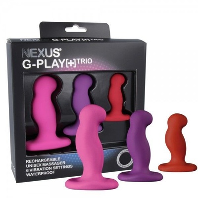 Nexus G-Play Trio Plus - набор вибромассажеров простаты (Мульти) 