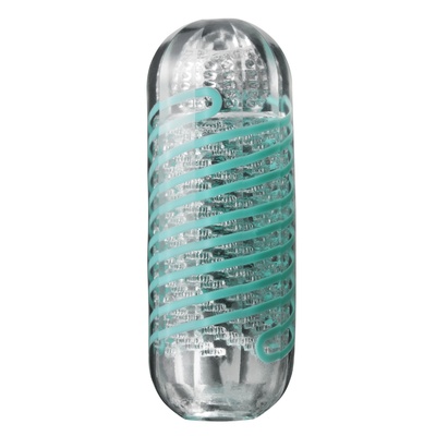Tenga Spinner Masturbator Pixel- спиральный мастурбатор,13х4.5 см (Зеленый) 