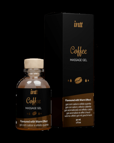 Intt Cotton Coffee- массажный гель со вкусом кофе, 30 мл (Коричневый) 