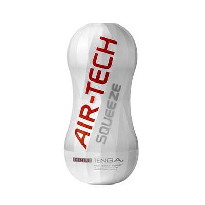 Tenga Air-Tech Squeeze Gentle - многоразовый мастурбатор для деликатной стимуляции (Белый) 