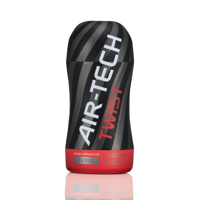 Tenga Air-Tech TWIST Tickle Red мастурбатор с эффектом вакуума, 16х5 см (Красный) 