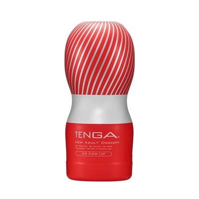 Tenga Air Cushion Cup New - мастурбатор с эффектом вакуума, 15.5х6.9 см (Белый) 