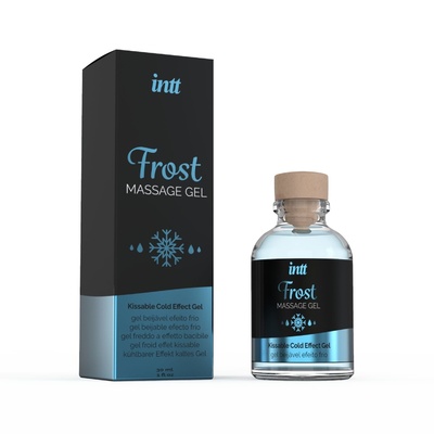 Intt Frost Gel - съедобный массажный гель мята, 30 мл (Прозрачный) 