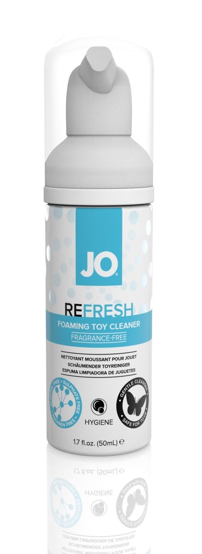 JO Travel Toy Cleaner - средство для очистки игрушек, 50 мл System JO (Белый) 