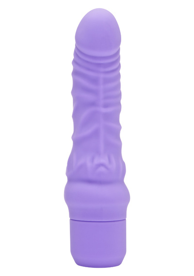Toy Joy - Mini Classic G-spot Vibrator, Реалистичный вибратор с венами (пурпурный), 14х4 см 