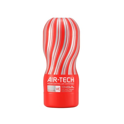 Tenga Air-Tech Reusable Vacuum CUP VC - Regular многоразовый мастурбатор, 15х4.5 см (Красный) 