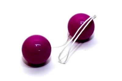 Вагинальные шарики Orgasm Balls, 3,5 см Seven Creations (Фиолетовый) 